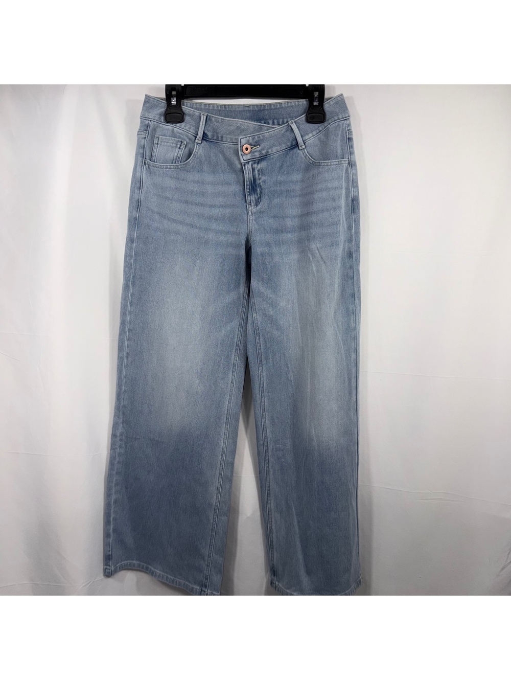 Halara Light Wash High Rise Wide Leg Jeans Size Small